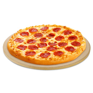 Unicook Small Pizza Stone, 10.25 Inch Round Pizza Grilling Stone, Baking Stone, Perfect Size for Personal Pizza, Ideal for Baking Crisp Crust Pizza, Bread, Cookies and More, Durable and Safe