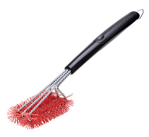 Unicook Nylon Bristles Grill Brush with Triple Head