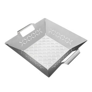 Unicook Stainless Steel Square Grill Topper 12 x 12 inch